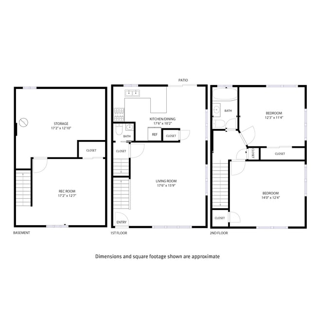 Floorplan - Applewood Gables Townhomes
