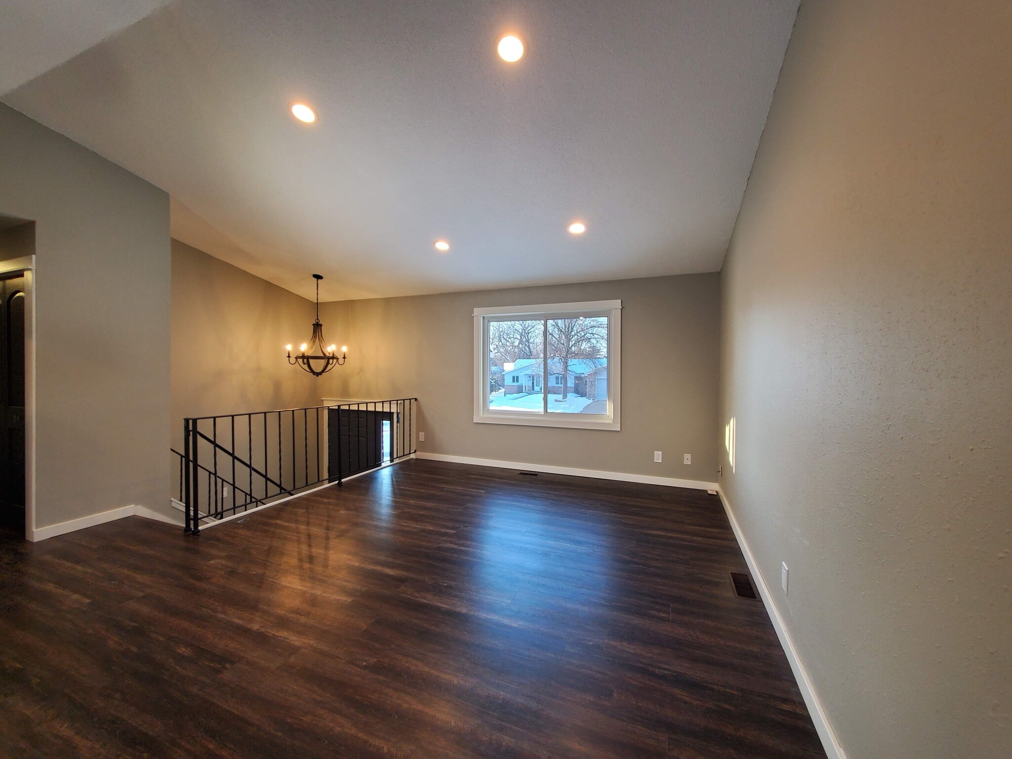 Large living room with great natural light. - 2525 Cedar Hills Drive