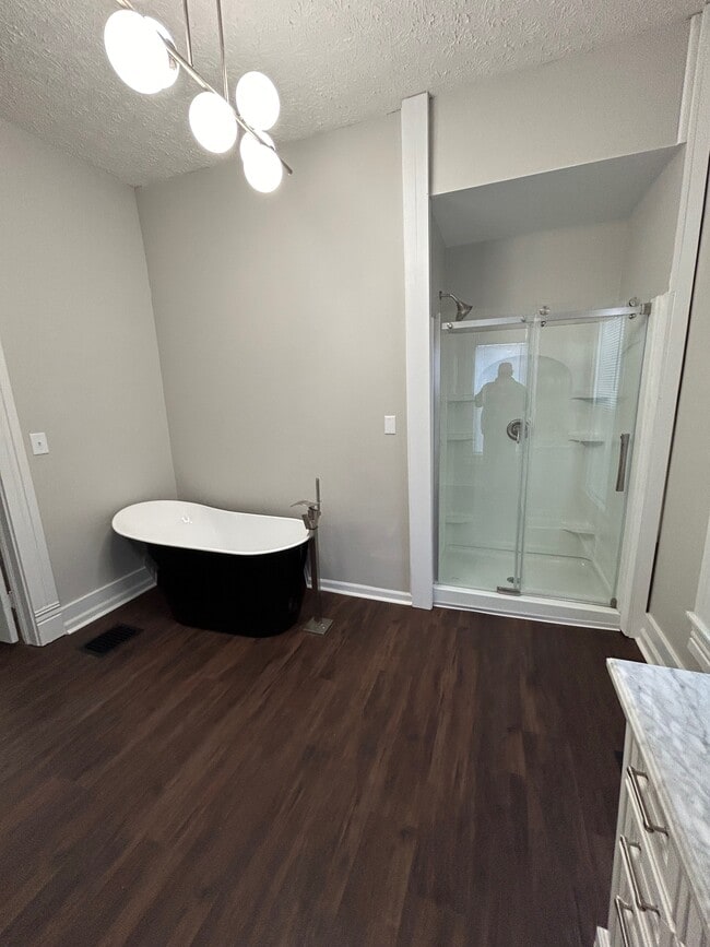 REMODELED BATHROOM WITH SOAKING TUB AND SEPARATE SHOWER STALL - 709 N Jefferson St