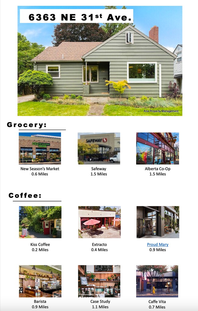 About The Neighborhood - 6363 NE 31st Ave