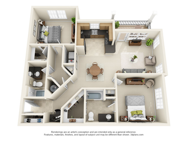 Floorplan - Overlook at Gwinnett Stadium