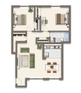 2BR/1BA - Carillon House Condominium