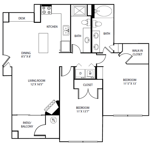 Floorplan - The Village at Legacy Ridge