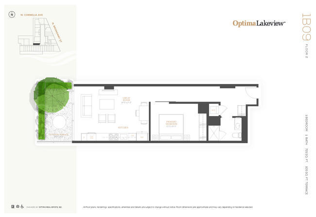 Floorplan - Optima Lakeview