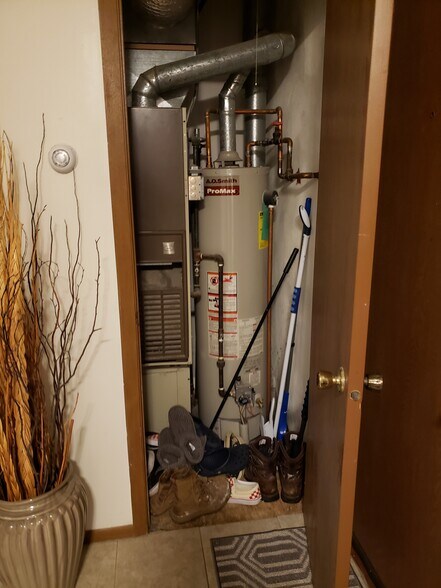 hot water heater and HVAC - 108 Heather Ln