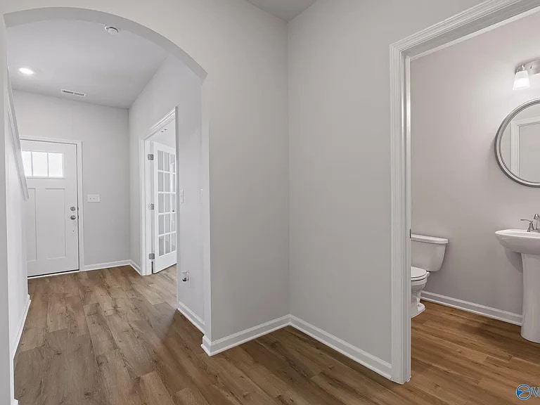 Entryway Office and half bathroom - 104 Striker Ln