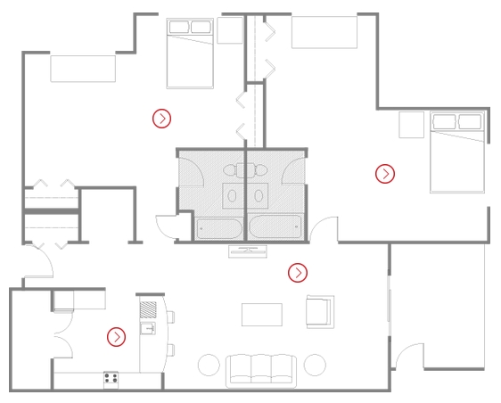 2BR/2BA - 5500 The Harrison