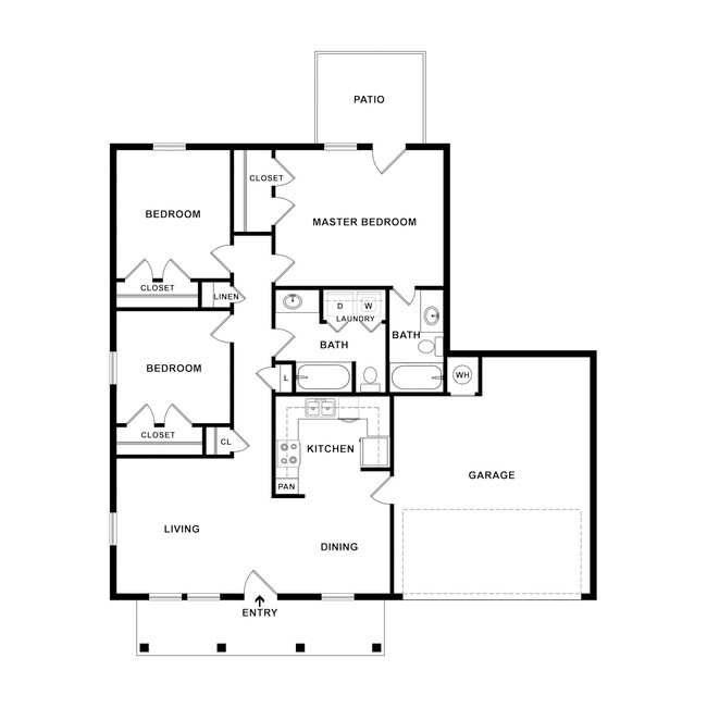 Floorplan - Chapel Ridge of Paul's Valley