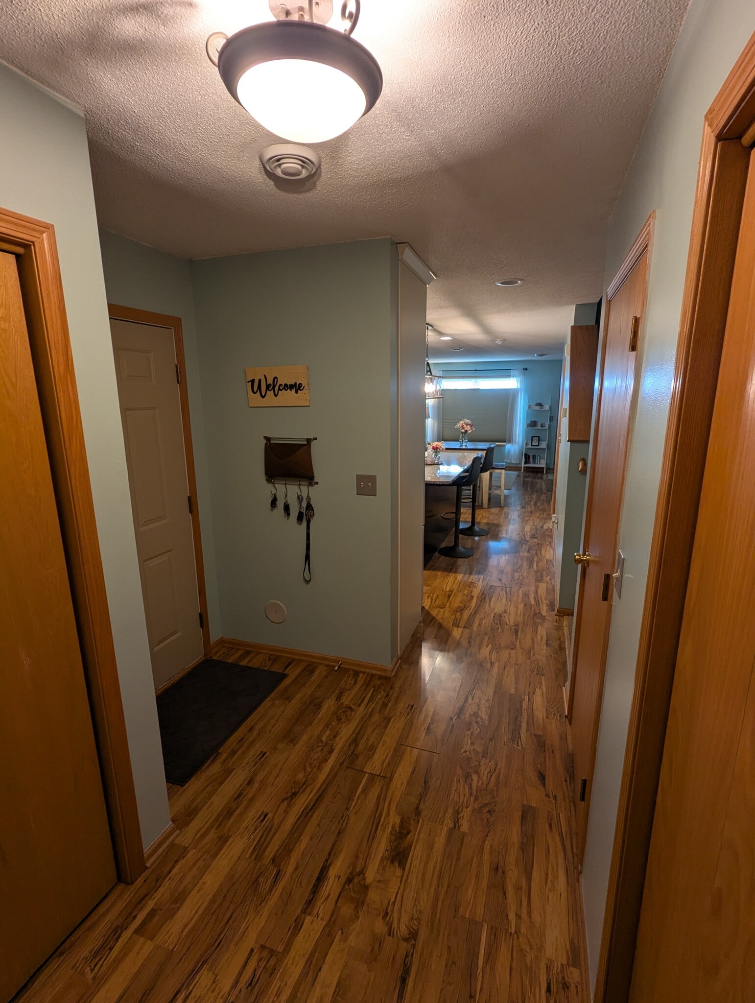 Back hall and back door - 6186 S Pointe Dr SW