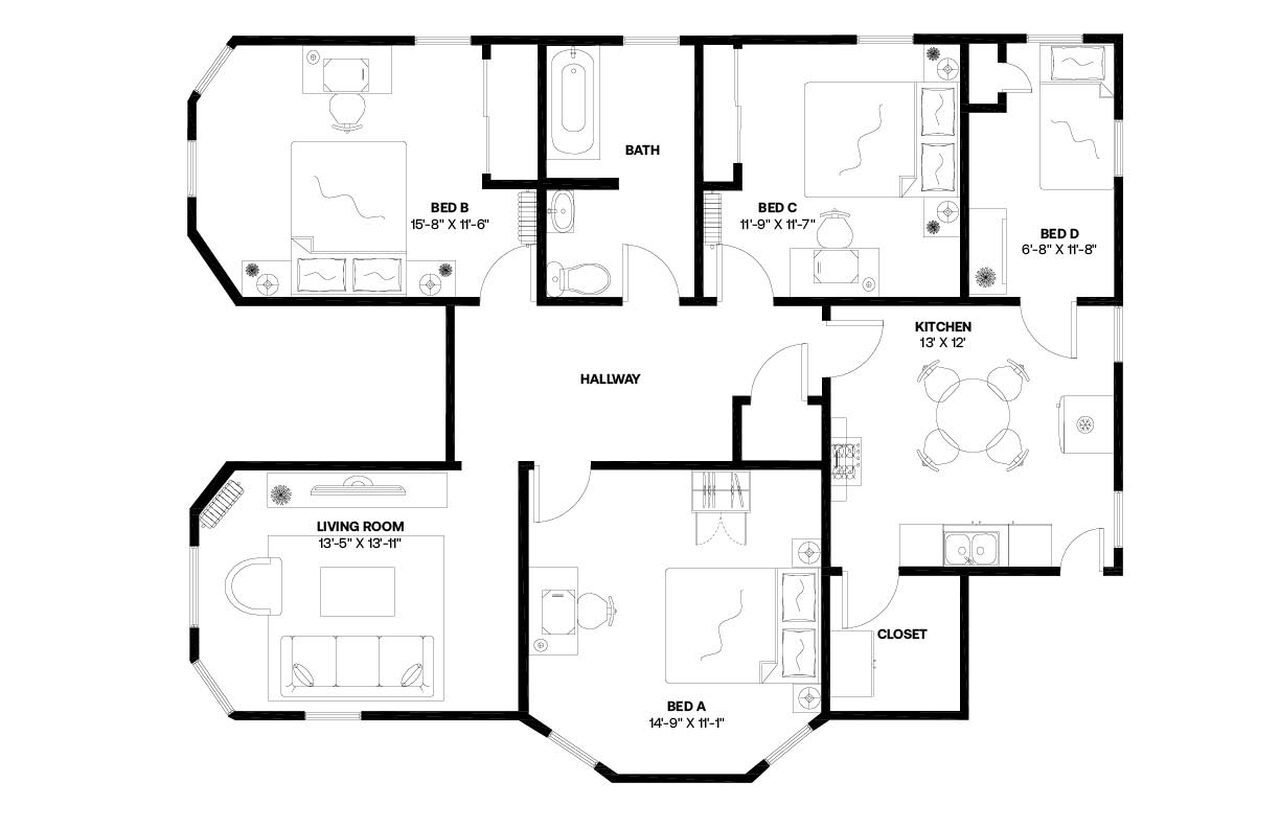 Building Photo - Room in Shared 4 bed/1 bath home