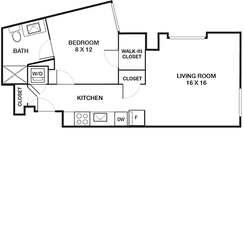 Floorplan - Vivo Apartments