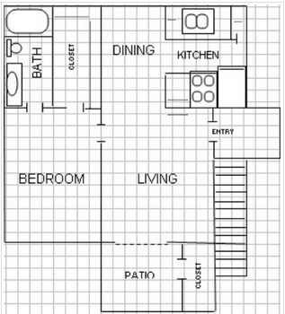 1BR/1BA - River Oaks