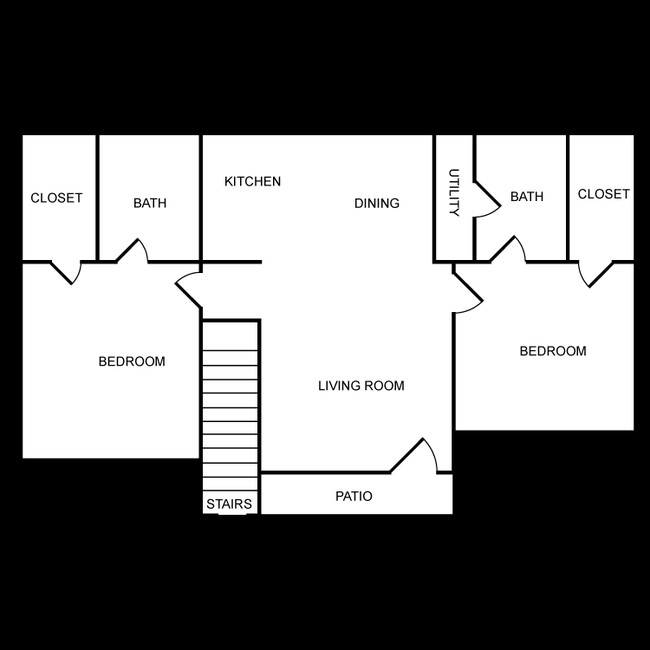 2BR/2BA - Gardens at Duncan