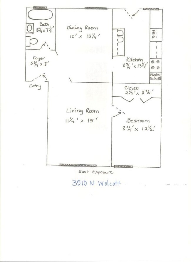 Building Photo - Charming Roscoe Village 1 Bedroom - Recently redone bathroom! Refinished hardwood floors!