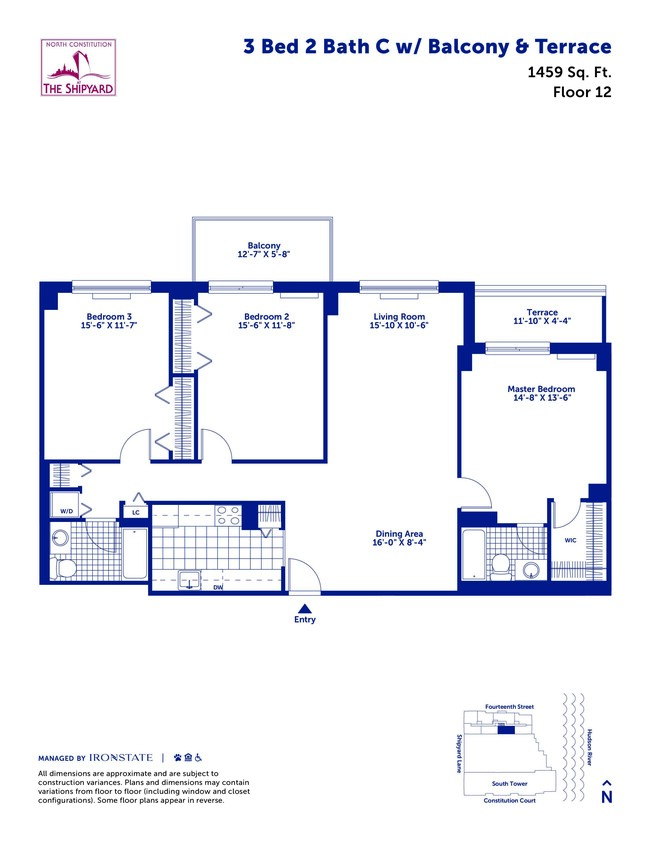 Floorplan - The North Constitution