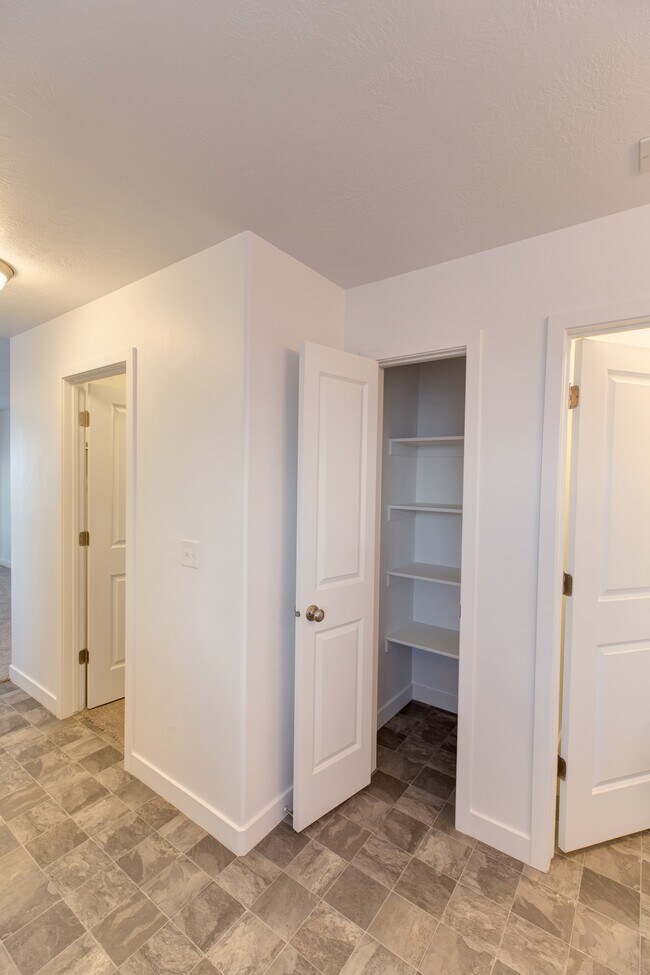 hallway linen storage - 3011 South Red Pine Drive
