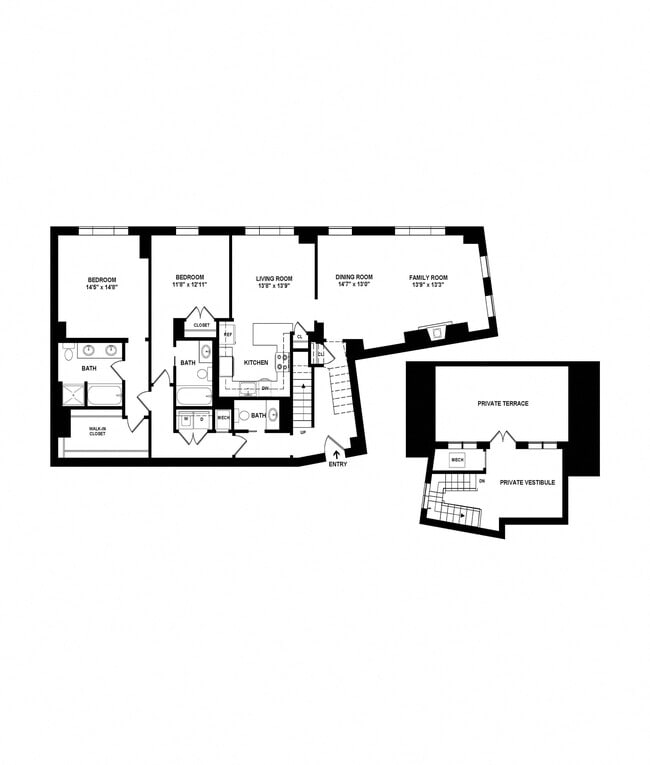 Floorplan - The Woodley
