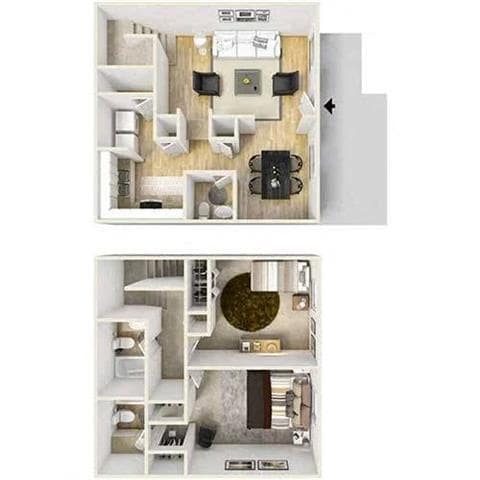 Floorplan - Paces Ridge at Vinings