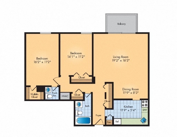 Floorplan - Waterford Tower Silver Spring, LLC