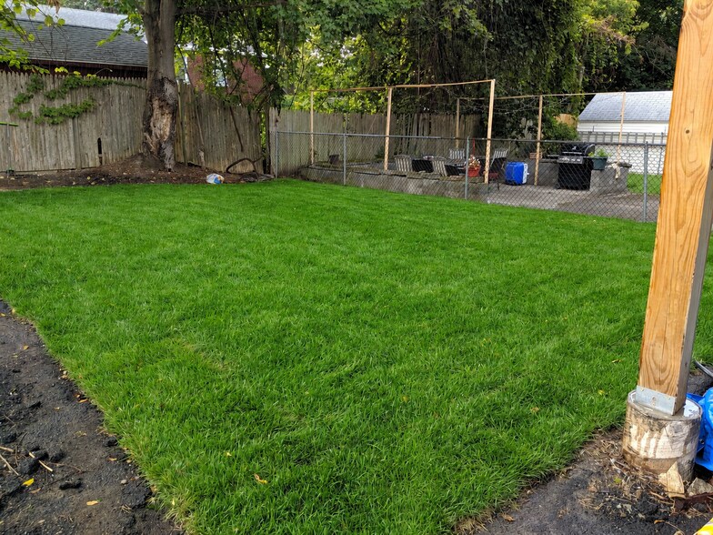 Back yard - 32 Pawling Avenue