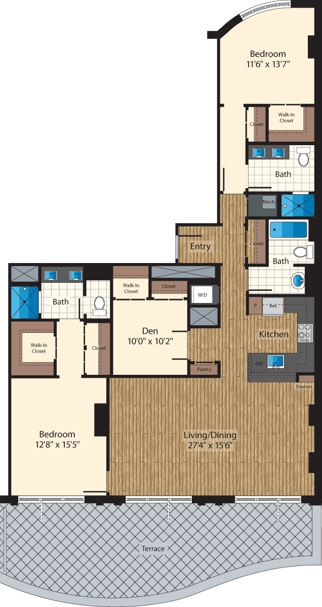 Floorplan - 425 Mass