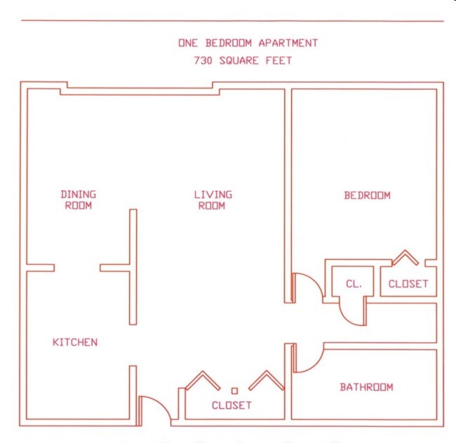 1BR/1BA - Castle Tower Apartments