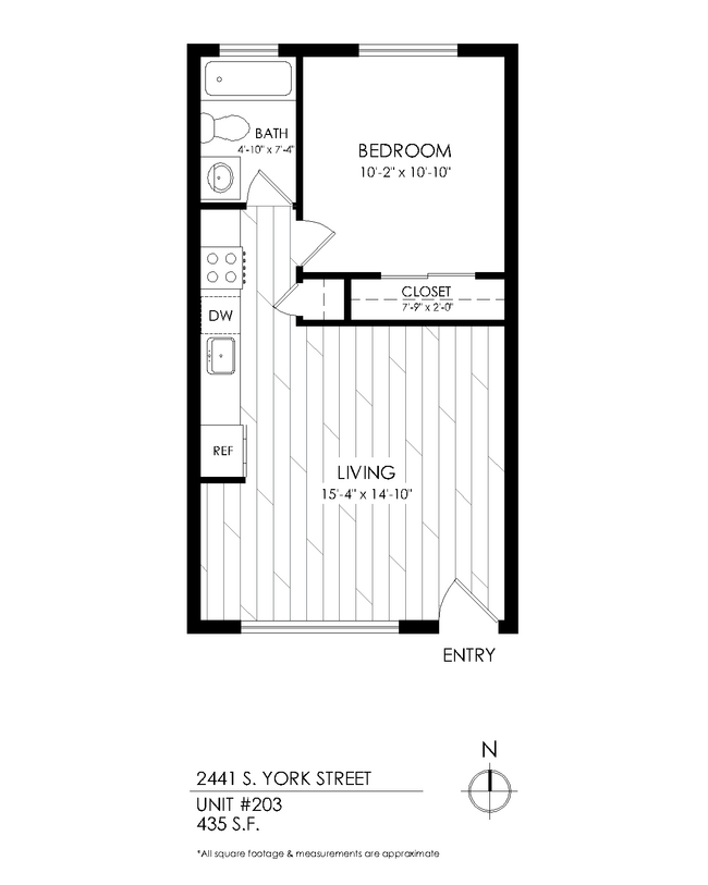 Floorplan - 2441 S. York St.