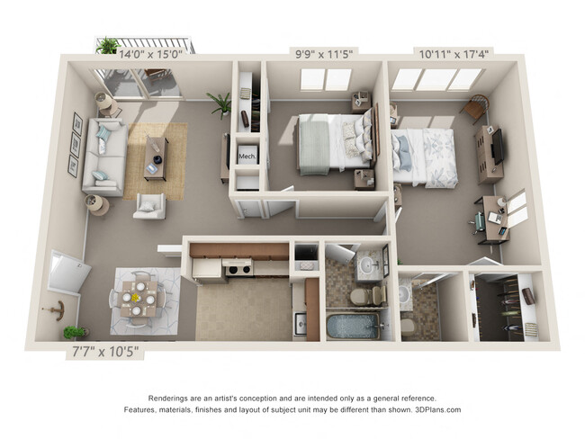 Floorplan - Aspen Village