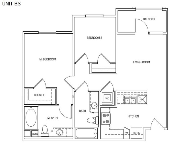 Floorplan - Amalfi Apartments