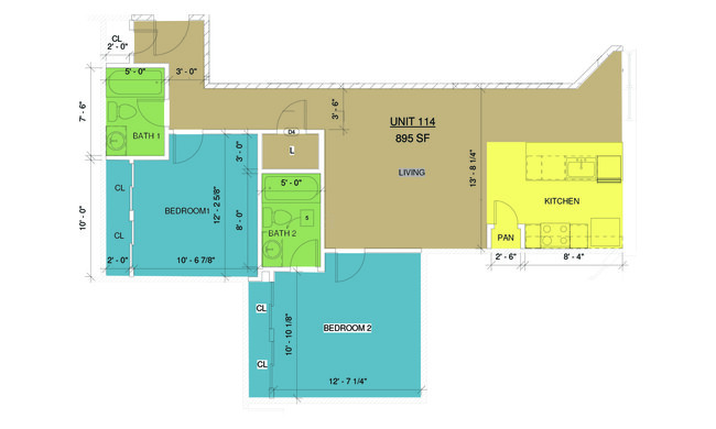 Floorplan - Exchange Place