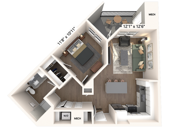 Floorplan - Avalon W Squared