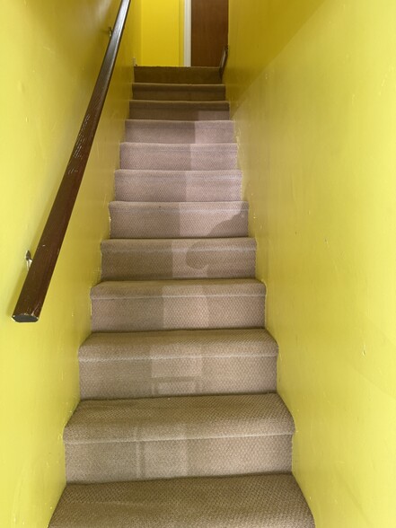 Stairs to apartment - 354 Ogden St