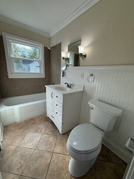 Updated full bath - 5 Park St
