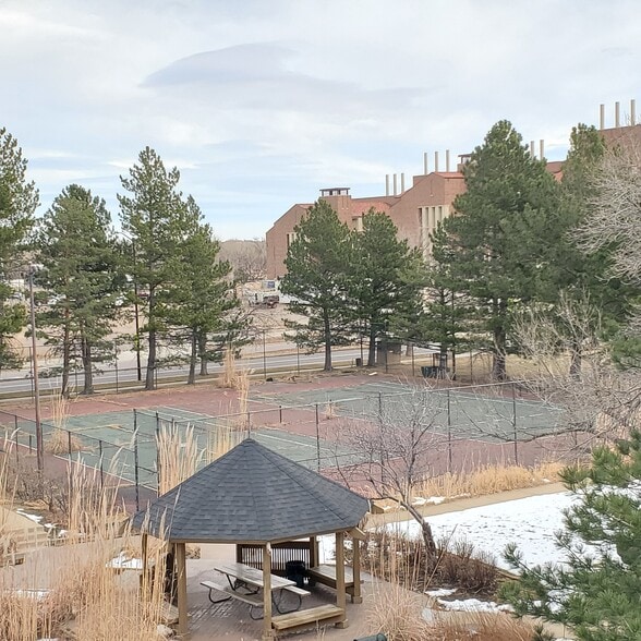 Gazebo and views of CU East campus - 3161 Madison Ave