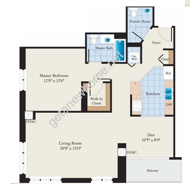 1BR/1BA - Park Alexandria Condominiums
