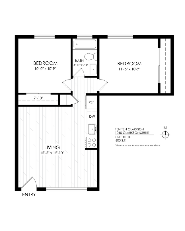 Floorplan - Ten Ten Clarkson