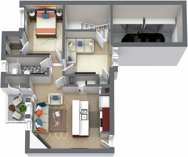 A4 Floorplan.jpg - Western Station Apartments