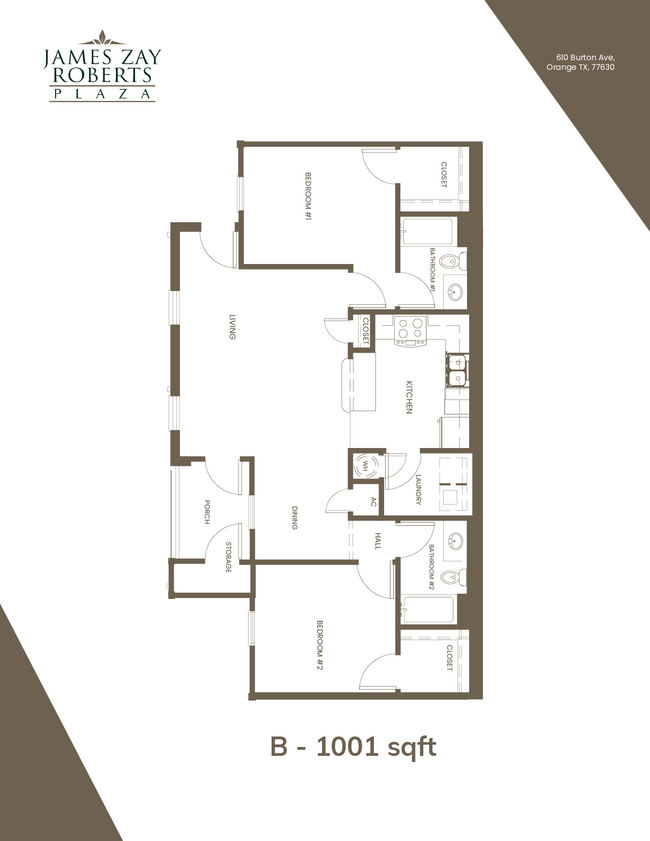 Floorplan - James Zay Roberts