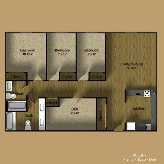 Floorplan - Kelsey