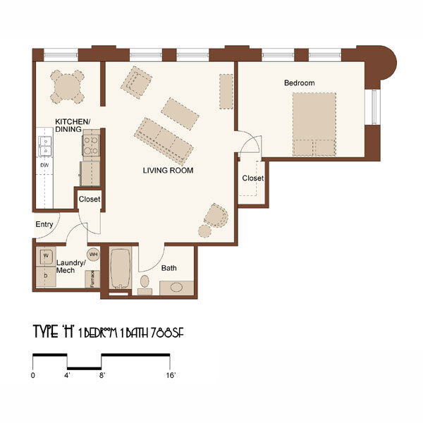 Floorplan - Opera House Lofts