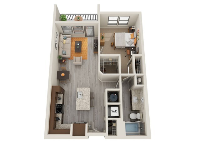 1 Bedroom, 1 Bathroom - Astoria at Celebration