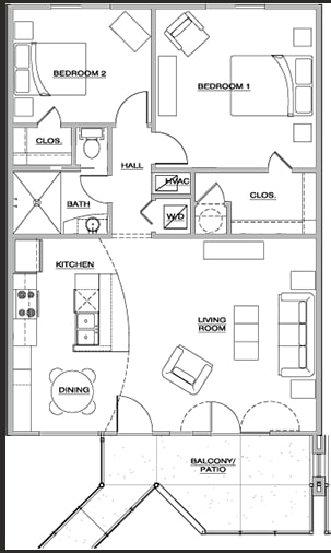 2BR/1BA - 41 Waller St