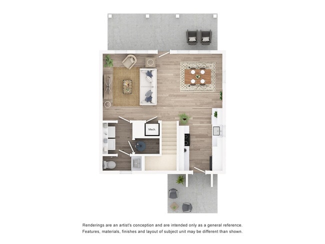 Floorplan - Hamlet at Wildlight - Homes and Townhomes for Rent