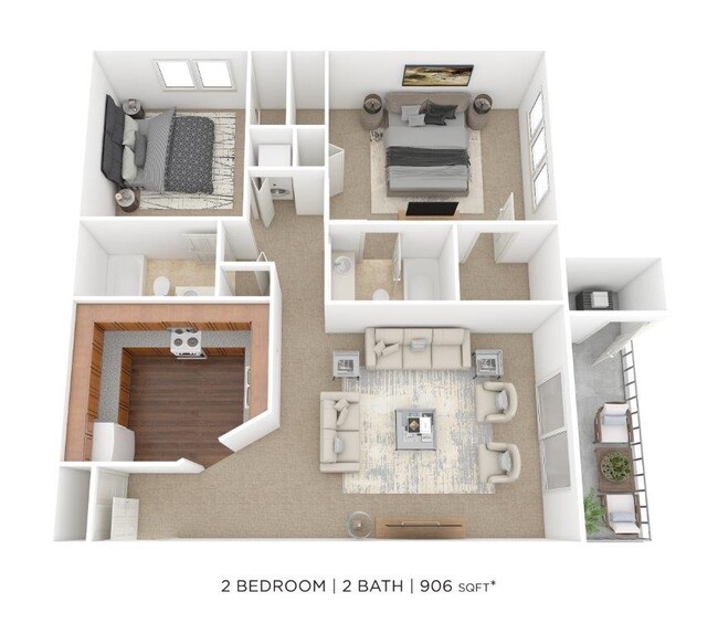 Floorplan - Village of Westover Apartment Homes