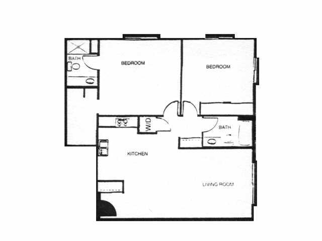 2BR/2BA Corner - STERLING GREEN