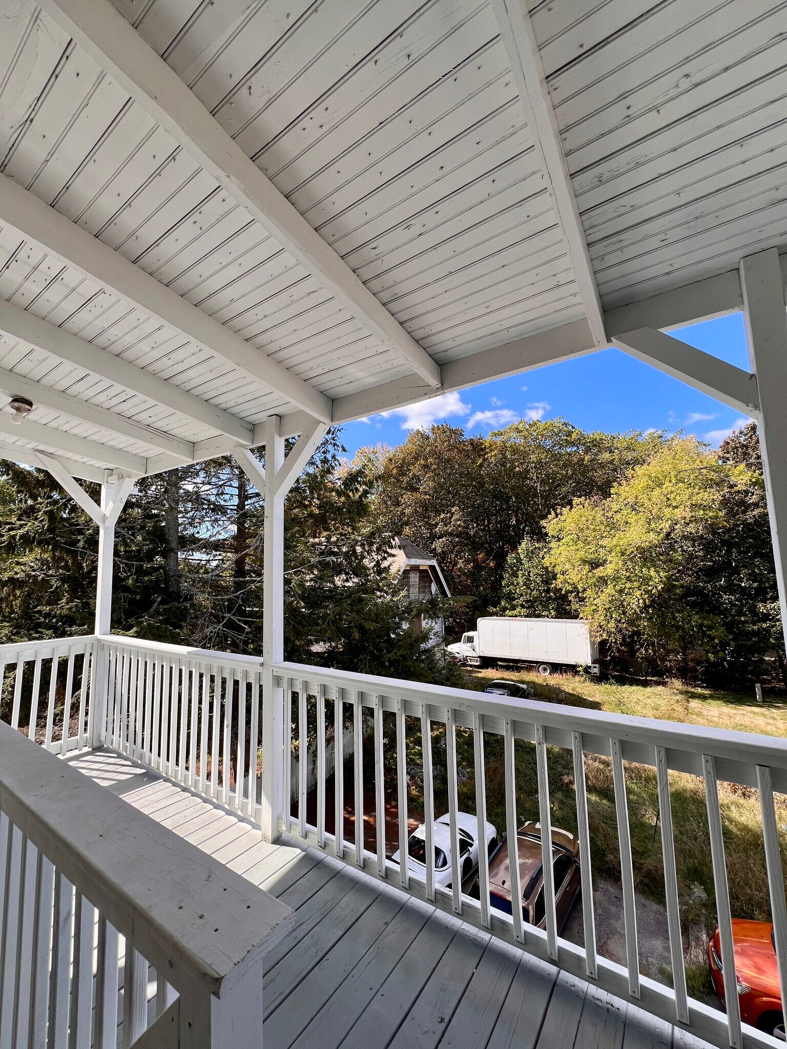 Rear entrance and decks - 94 Graham St