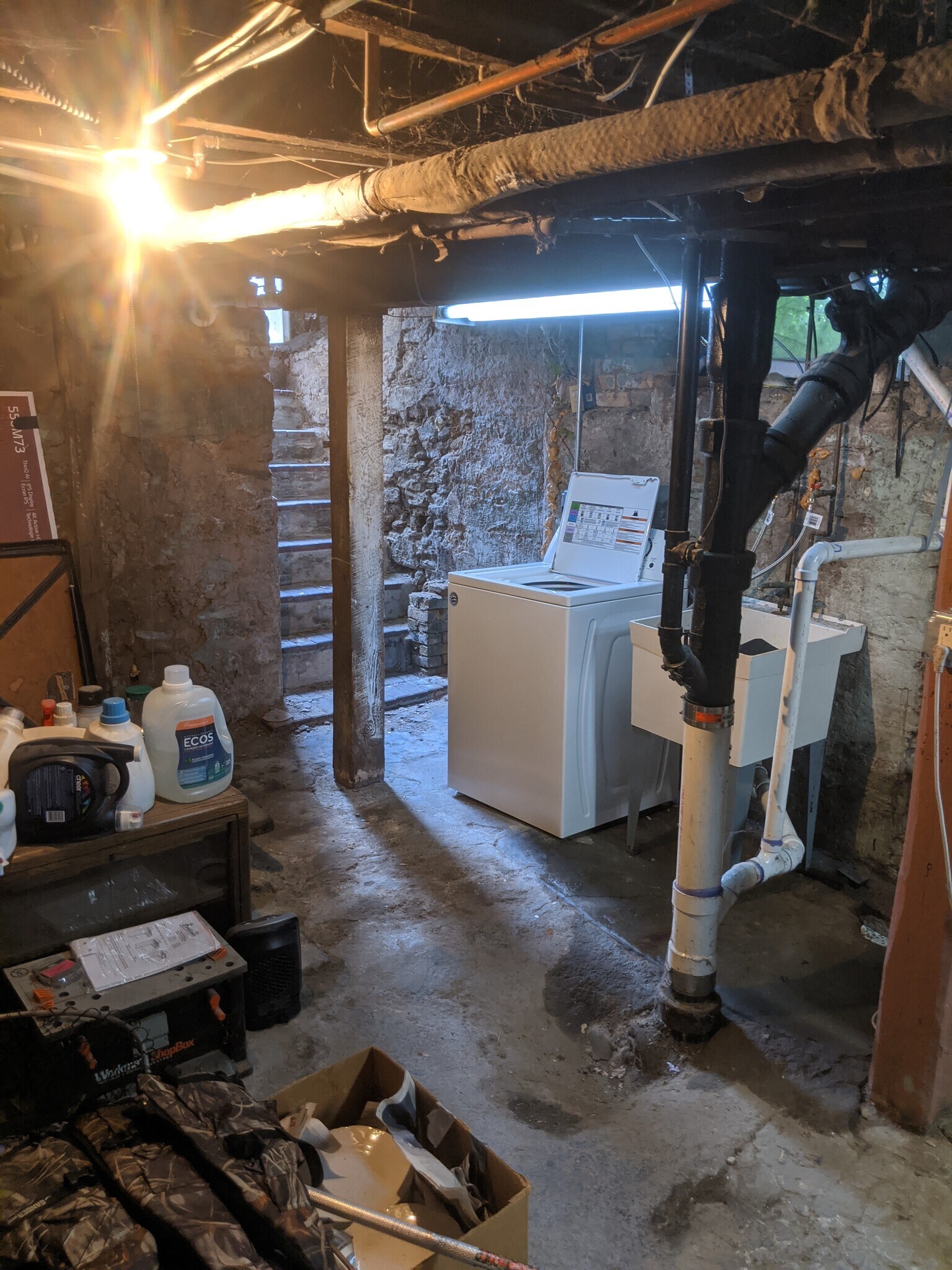 basement laundry/storage - 2255 Pierce St NE