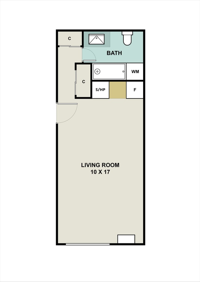 Floorplan - 3300 Tamarac Apartments