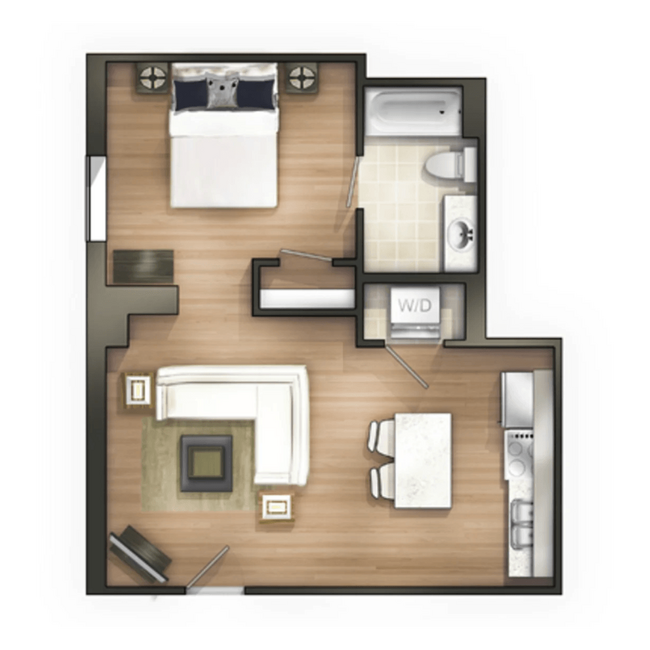 Floorplan - The Land Bank Loft Apartments