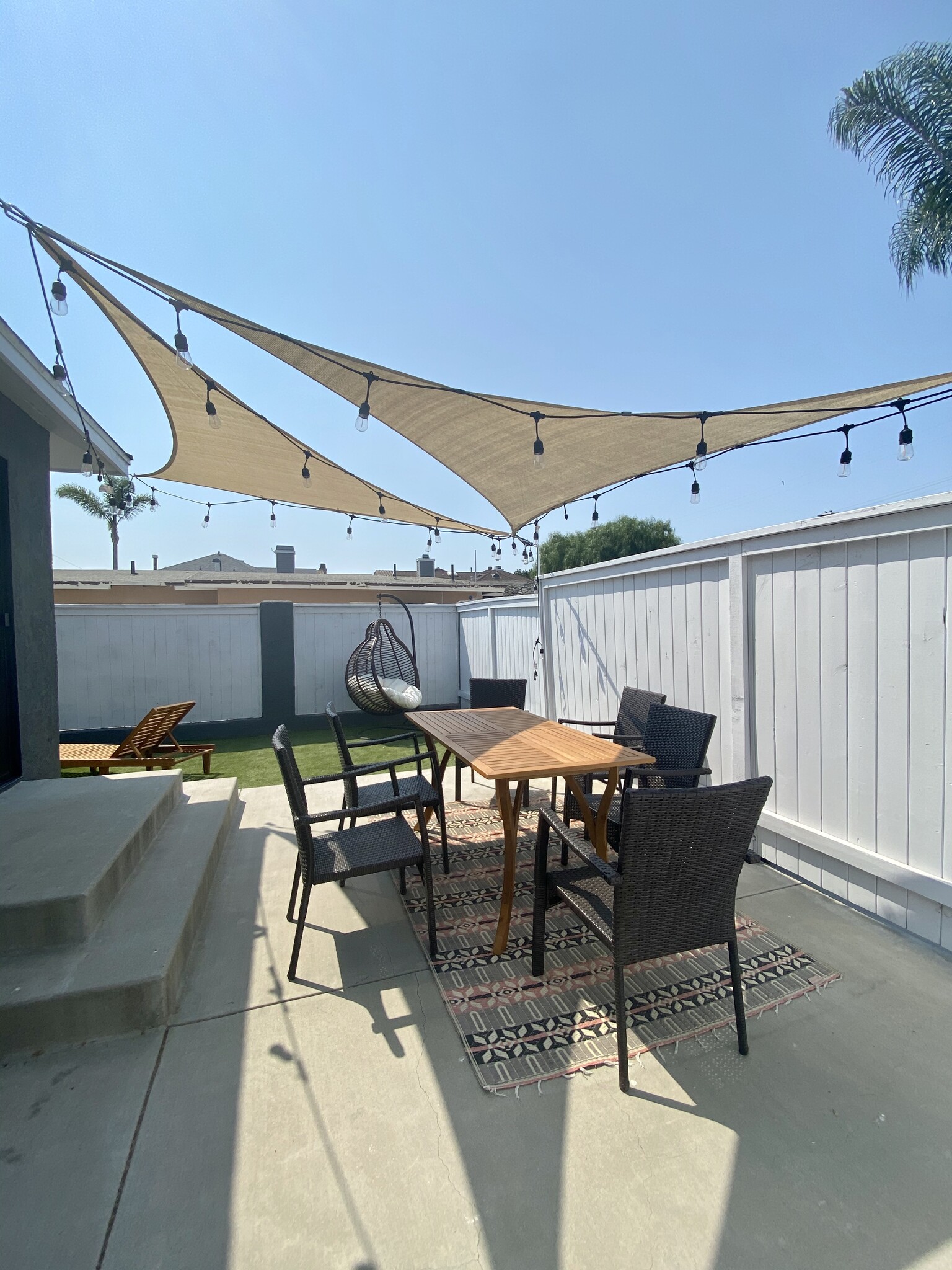 Private and Enclosed Back Patio - 2411 Gates Ave